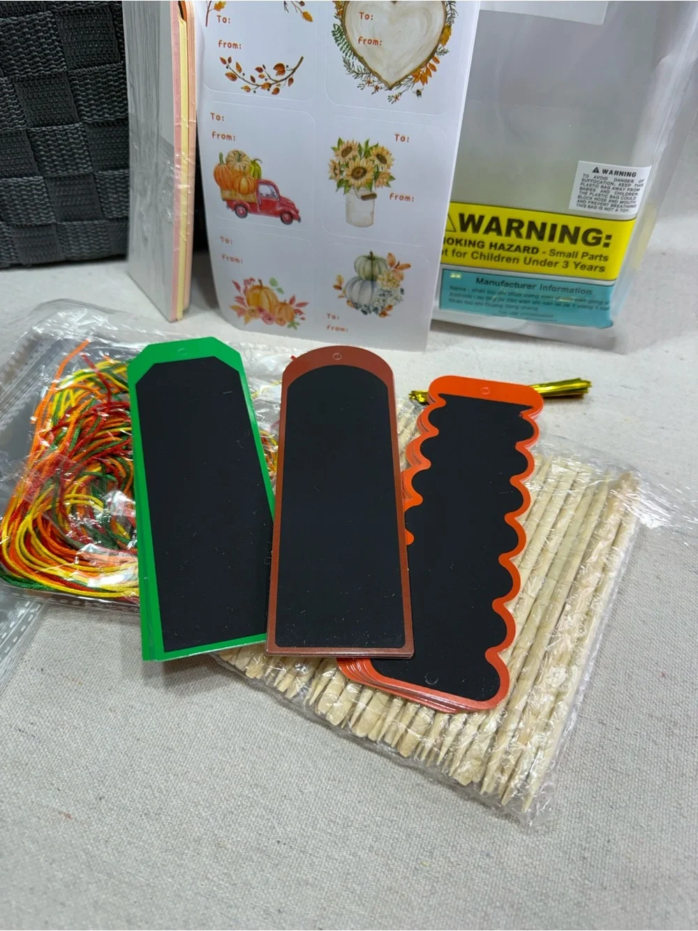 Bookmarks - Winlyn 48 Sets 6 Styles Magic Color Scratch Bookmarks Craft Kits